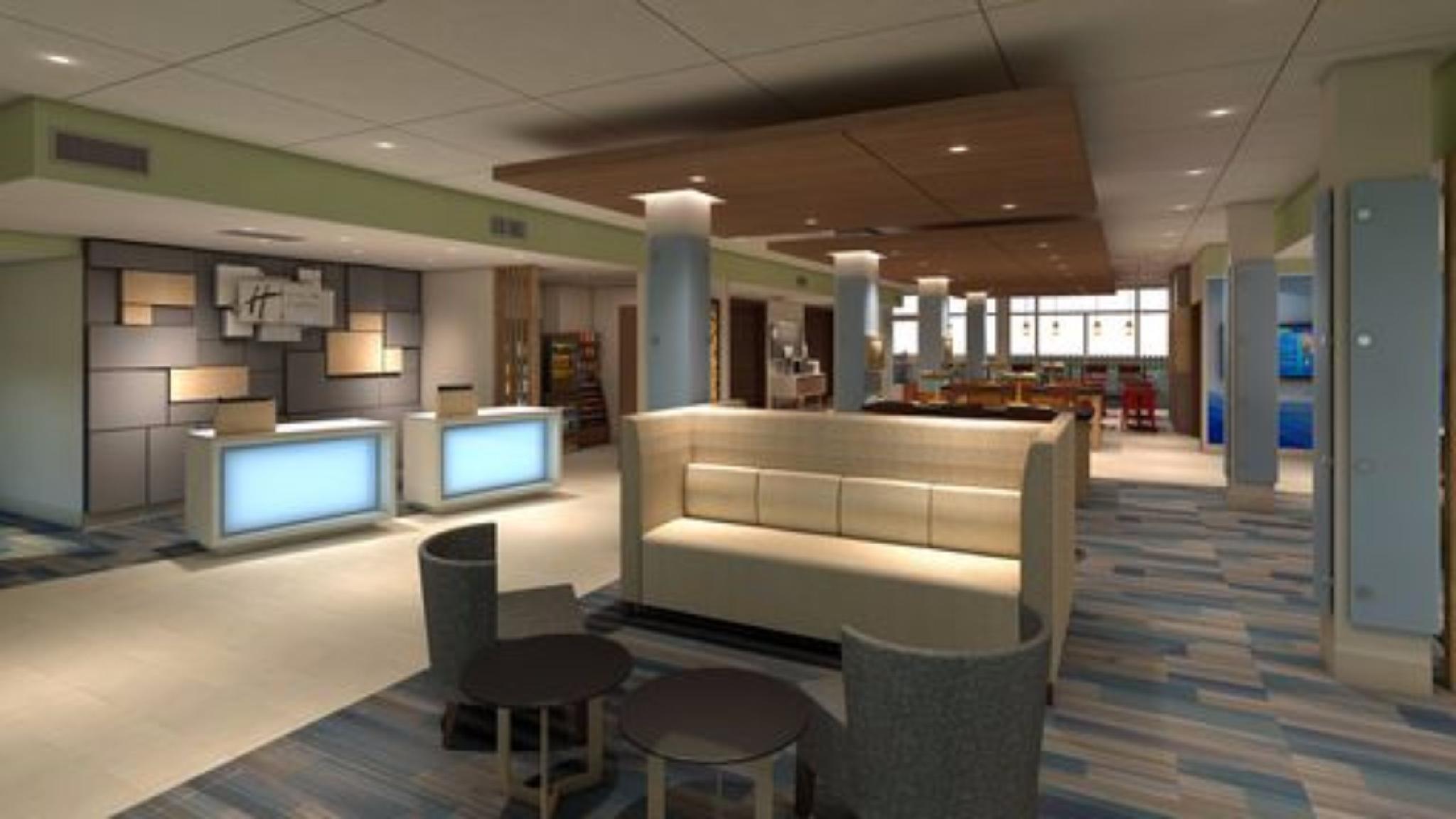 Holiday Inn Express & Suites Omaha Airport By Ihg Carter Lake Exterior foto